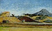 Der Bahndurchstich Paul Cezanne